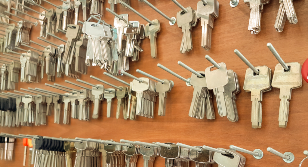 Les différents types de clés : Plates, sécurisés, à billes, passe